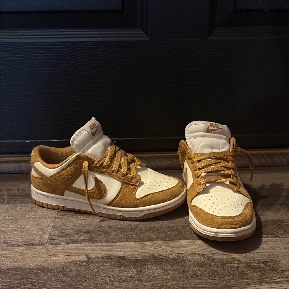 Nike Dunk Low in Brown and Cream